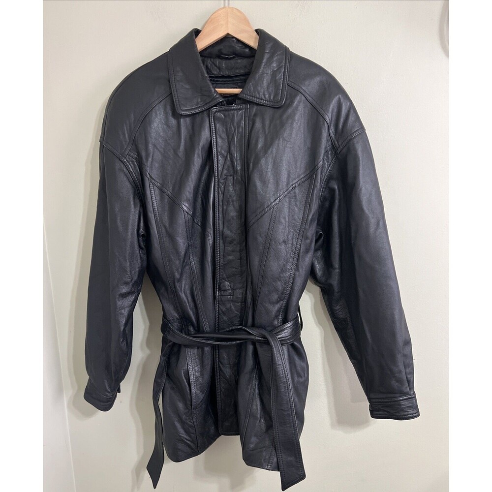 Wilsons Thinsulate 3M Thermal Insulation Leather Unisex  Coat Jacket Size S